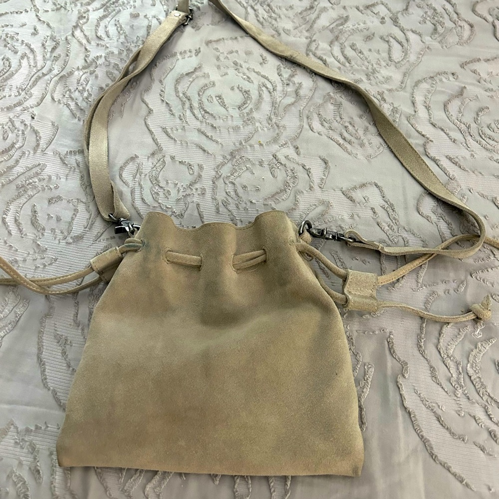 Free People Suede Crossbody.